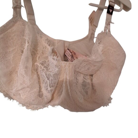 Victorias Secret nwt bra 40 DDD Dream Angels push up without padding off white - Picture 3 of 4